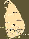 Yala Village Location - Sri Lanka Map