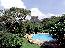 View of the Sigiriya Rock from  Sigiriya Village pool